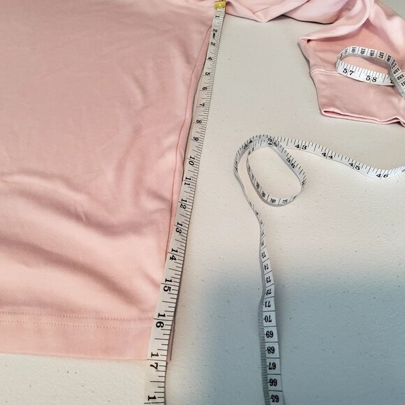 Lands End Womens Supima Cotton Crewneck For A Relaxed Fit In A Charming Soft - Picture 6 of 12